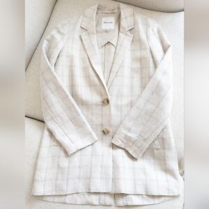 Madewell Dorset Blazer Window Pane